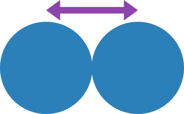 No Wear - Diagram Illustrating the large apex gap.